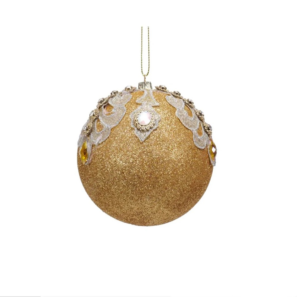 Elegant Gold Holiday Ornament